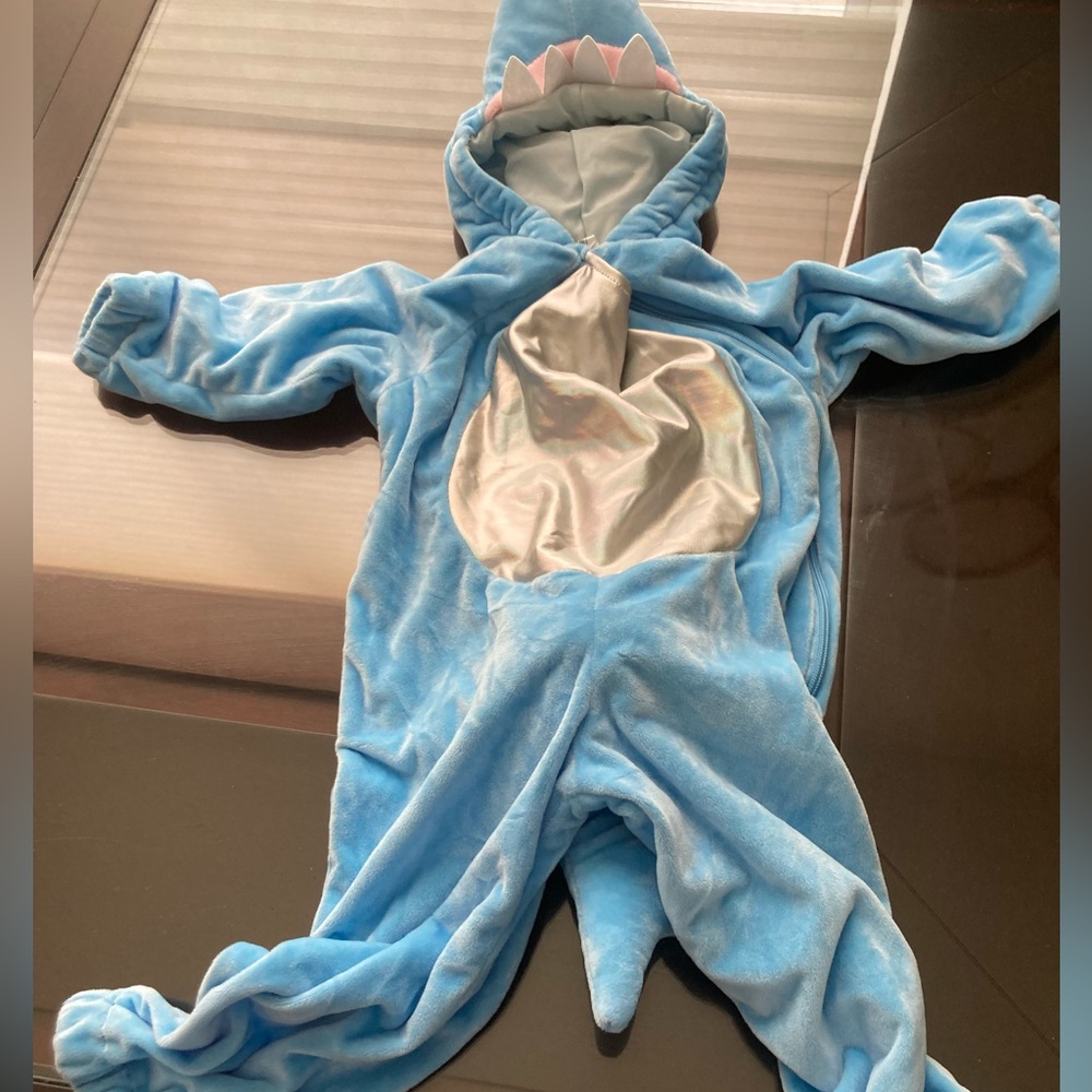 Shark Costume, size 18-24 months.